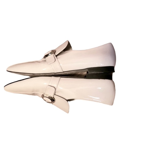 Daniella Shevel Size 38.5 Patent Leather Blush Shoes - Picture 6 of 10